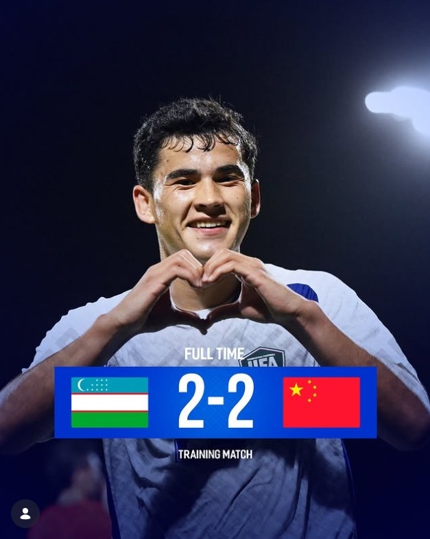 电竞竞猜-东体：卡里莫夫对阵国足打进绝平球，此前U23亚洲杯对中国队失点